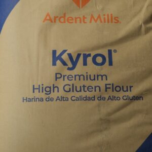 Bag of Kyrol Premium High Gluten Flour.