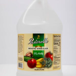 A bottle of Pastorelle sweet relish with label showing vegetables.