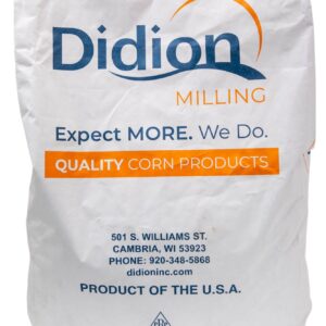 Bag of Didion Milling Quality Corn Products from the USA.