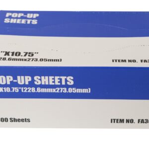 Box of pop-up sheets for office use.