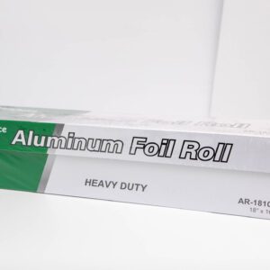 A heavy-duty aluminum foil roll in its packaging.